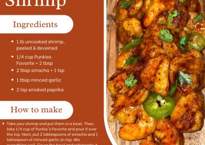 Punkie's Favorite | Firecracker Shrimp Recipe