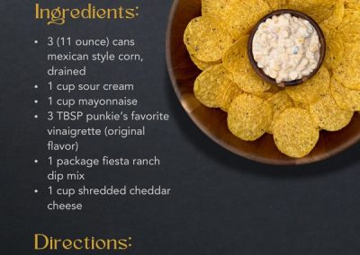 Punkie's Favorite | Mexican Corn Dip Recipe